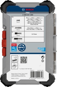 Set de Bits Impact PRO Bosch 50 piese, rezistenta ridicata, 14 inch - Img 4