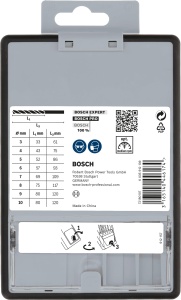 Set de burghie elicoidala pentru lemn Bosch 8x PRO (pentru lemn de esenta moale, lemn de esenta tare, O 3,0, 4,0, 5,0, 6,0, 7,0, 8,0, 9,0, 10,0 mm, accesorii profesionale Masina de gaurit/surubelnita) - Img 4