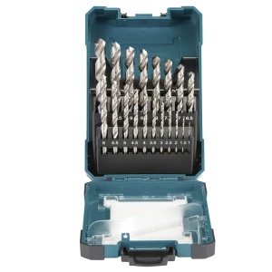 Set de burghie HSS-G Makita D-67549, 19 piese, durabil si robust