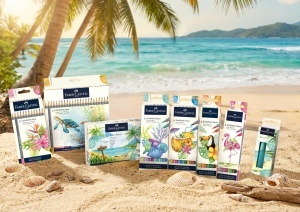 Set de Carioci Aquarell Faber-Castell Goldfaber Aqua 24 Culori - Img 3