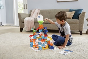 Set de Constructie Interactiv VTech Marble Rush S100 cu 62 Piese si 5 MarBalls - Img 6