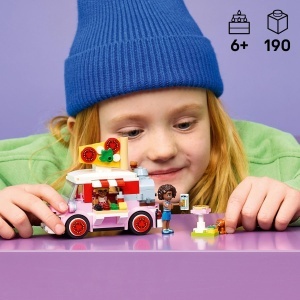 Set de Constructie LEGO Friends Pizzawagen 42694 cu 2 Figurine si Accesorii - Img 2