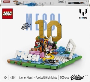 Set de Constructie LEGO Lionel Messi - Model 3D cu Minifigur, 500 Piese - Img 6