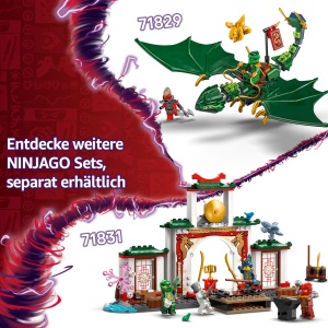 Set de Constructie LEGO NINJAGO Lloyd - Dragon Verde cu 2 Figurine, 128 Piese - Img 7
