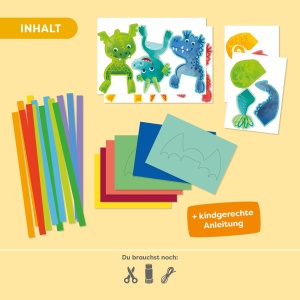 Set de creatie HABA Falten Feuerdrache 6 draci, materiale de calitate, pentru copii 3 - Img 5