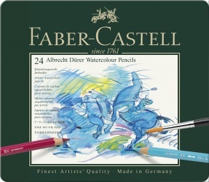 Set de Creioane Aquarell Faber-Castell Albrecht Durer 24 Culori in Metalletui - Img 2