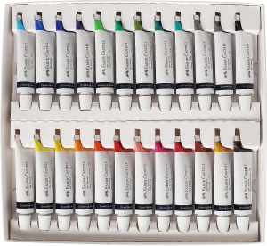 Set de culori in ulei Faber-Castell, 24 tuburi x 9 ml, culori intense - Img 3