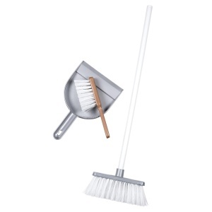 Set de curatenie pentru copii Smoby - cu besen, maner si kehrschaufel