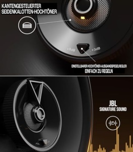 Set de difuzoare auto JBL Club 64 Gen 3-165mm de la Harman Kardon pentru un upgrade HiFi superior - 60W RMS, 180W max, sensibilitate ridicata, bas intens si raspuns impresionant la frecventa inalta - Img 5