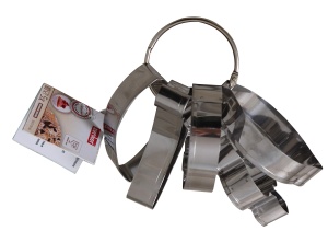 Set de forme de taiere pentru biscuiti Zenker 44854, inox, 5 piese, diverse forme - Img 2