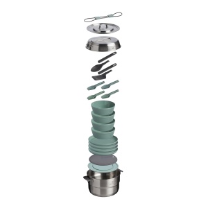 Set de gatit Stanley 1913 Wildfare 3.78L - Inox, pentru 4 persoane - Img 9