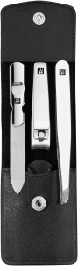 Set de ingrijire unghii Zwilling Classic, 3 piese, negru, din otel inoxidabil