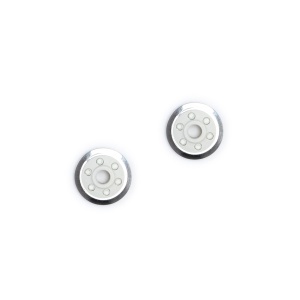 Set de inlocuire cu lame rotative SINGER 2.2048609603E8, 2 bucati, alb