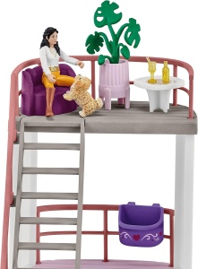 Set de Joaca Beauty Salon Schleich 42588, 99 Piese, Include Figurine - Img 6