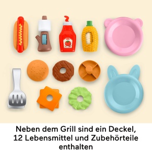 Set de joaca Fisher-Price Camping Friends JLB82 14 piese pentru copii peste 2 ani - Img 6