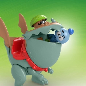 Set de Joaca Fisher-Price HGP55 - Cavaler cu Dragon si Catapulta, pentru copii de la 3 ani - Img 4