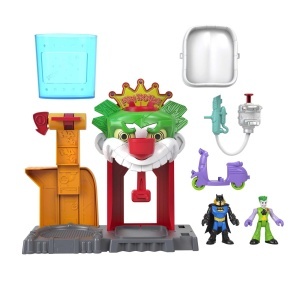 Set de Joaca Fisher-Price Imaginext Batman cu Figuri Color Changing, 3-8 Ani