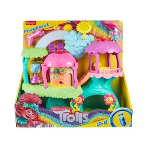Set de Joaca Fisher-Price Trolls cu Lumini si Sunete, Figurina Poppy, 3-8 Ani - Img 7
