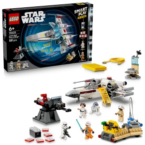 Set de Joaca Interactiv LEGO Star Wars 75423 - X-Wing cu 2 Figurine si SMART Brick