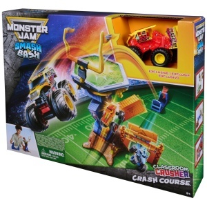 Set de Joaca Monster Jam cu Camion Smash Bash, 164, 16 inch - Img 9
