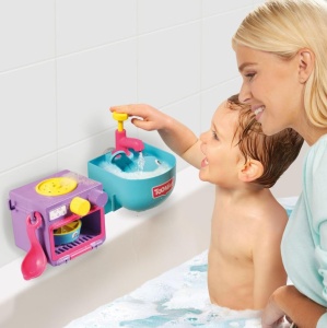 Set de joaca pentru baie Toomies Bubble Bake, 2 in 1, pentru copii de la 18 luni - Img 2
