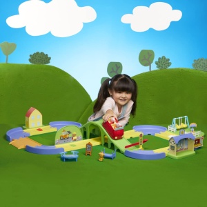 Set de Joaca Peppa Pig - Odiajdowa Wycieczka, Incluzand Figurina si Vehicul, 35 Sunete - Img 6