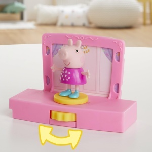 Set de Joaca Peppa Pig - Petrecere de Dans, 9 Piese, Cu Figurine - Img 8