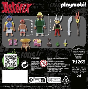 Set de Joaca PLAYMOBIL Asterix 71269 - Pyradonis Torta Vergiftete, 24 Piese - Img 5