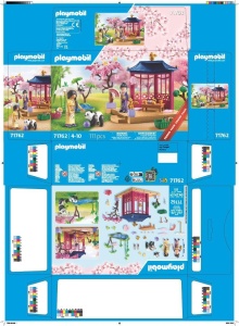 Set de Joaca PLAYMOBIL - Gradina Asiatica cu Pandas, pentru copii de la 4 ani - Img 8