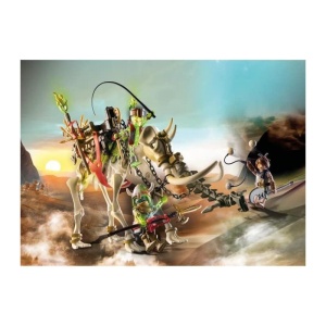 Set de Joaca PLAYMOBIL Novelmore 71027 Mammut Attacke - 73 piese, pentru copii de la 5 ani - Img 2