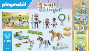 Set de Joaca PLAYMOBIL Turneu de Ponei 71495, 4 ani, cu accesorii - Img 5