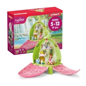Set de Joaca Schleich BAYALA Marweens Tierkindergarten 19 piese, cu Elfa si Animalute