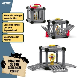 Set de Joaca Schleich ELDRADOR BattleCave Superkristall, 31 Piese, pentru 6 Ani - Img 3