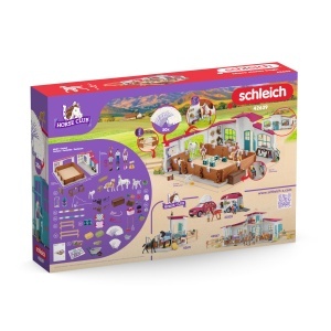 Set de Joaca Schleich Horse Club - Reithalle Peppertree 42639, 179 Piese, pentru Copii de la 5 Ani - Img 9