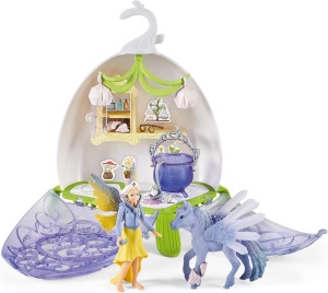 Set de Joaca Veterinar cu Flori Magice Schleich BAYALA - 24 Piese, Inclusiv Figurina Pegasus - Img 2