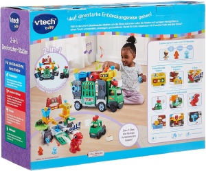Set de joaca VTech Baby 2-in-1 Dinoforscher-Station cu muzica si figurine - Img 6