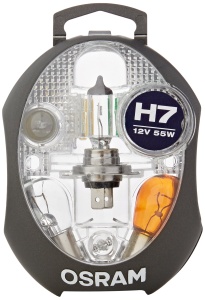 Set de Lampi de Schimb H7 OSRAM, 12V, Alb, Calitate OEM