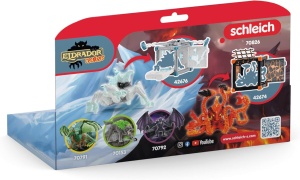Set de lupta schleich ELDRADOR Eiskafer vs. Feuerkrake, 2 piese, 7 ani - Img 10