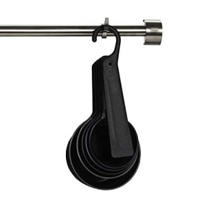 Set de masurare OXO Good Grips 6 piese, negru pentru cantitati mici - Img 3