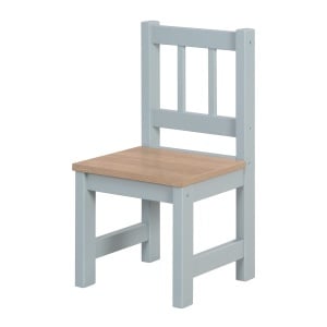 Set de mobilier pentru copii Kindersitzgruppe Woody - 2 scaune si masa, culoare taupe - Img 4