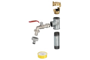 Set de Montaj pentru Pompa de Gradina Metabo MSD 200-HWWP, 1 Cu Accesorii Incluse
