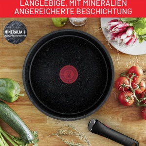 Set de Oale si Tigai Tefal Ingenio 7 piese, Inductie, Antiaderent, Negru - Img 5