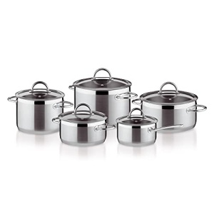 Set de Oale Tescoma Vision, inox, 10 piese, diverse capacitati - Img 2