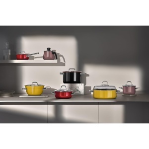 Set de Oale WMF Fusiontec Essential Pro, 4 piese, Inductie, Culoare Rosie - Img 5