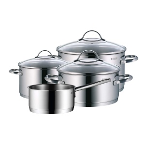 Set de oale WMF Provence Plus 4 piese inox Cromargan compatibil inductie - Img 1