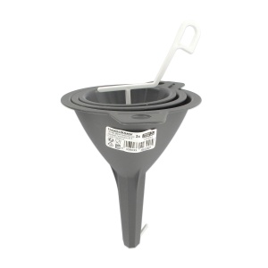 Set de Pahare cu Fackelmann, 3 bucati, plastic, culoare gri, dimensiuni 80-110mm - Img 3