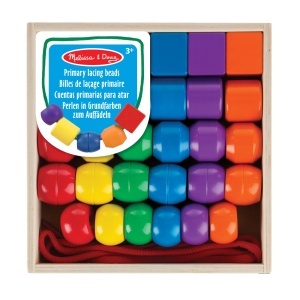 Set de Perle Melissa si Doug, Multicolor, pentru copii peste 3 ani - Img 6