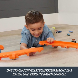 Set de pista Hot Wheels Deluxe cu accelerare, 164, 3 variante de constructie - Img 2