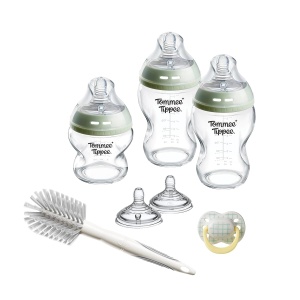 Set de sticle pentru bebelusi Tommee Tippee Natural Start, 150ml si 250ml, din sticla, anti-colici