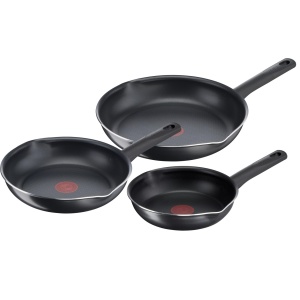 Set de tigai Tefal Day By Day 202428 cm, Antiaderent, Aliaj de aluminiu